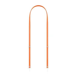 Adjustable Magnetic Phone Lanyard with Durable Anti - Loss Woven Neck Strap (Orange)
