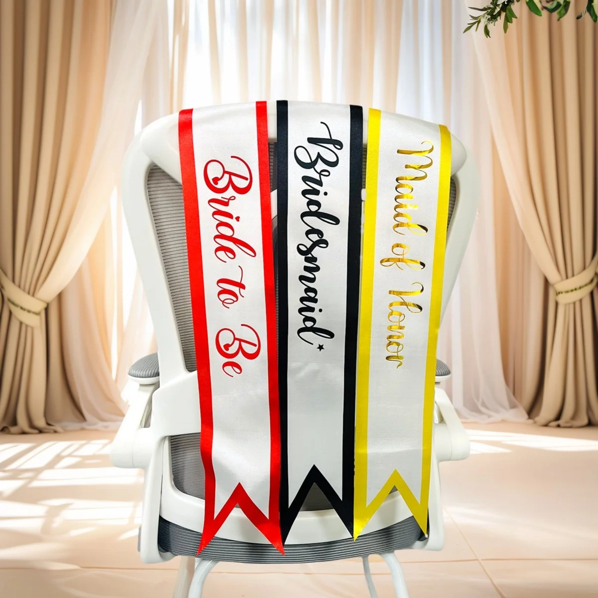 Personalized Bridal Party Sash 3