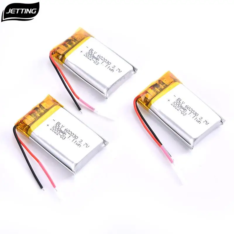 Eddie Batterie lithium polymère 3.7 aste, 300 V, 602030 mAh, pour MP3