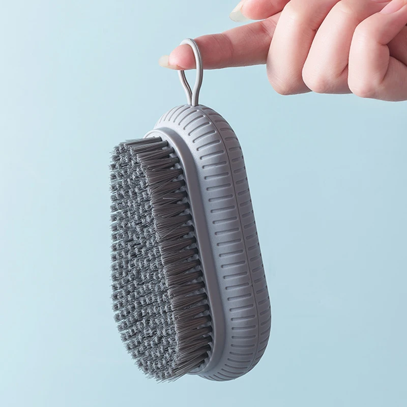 1PC Laundry Brush Household Cleaning Brush Soft Bristle Shoe Brush Special Brush Shoe Artifact Laundry Brush Multifunctional 3