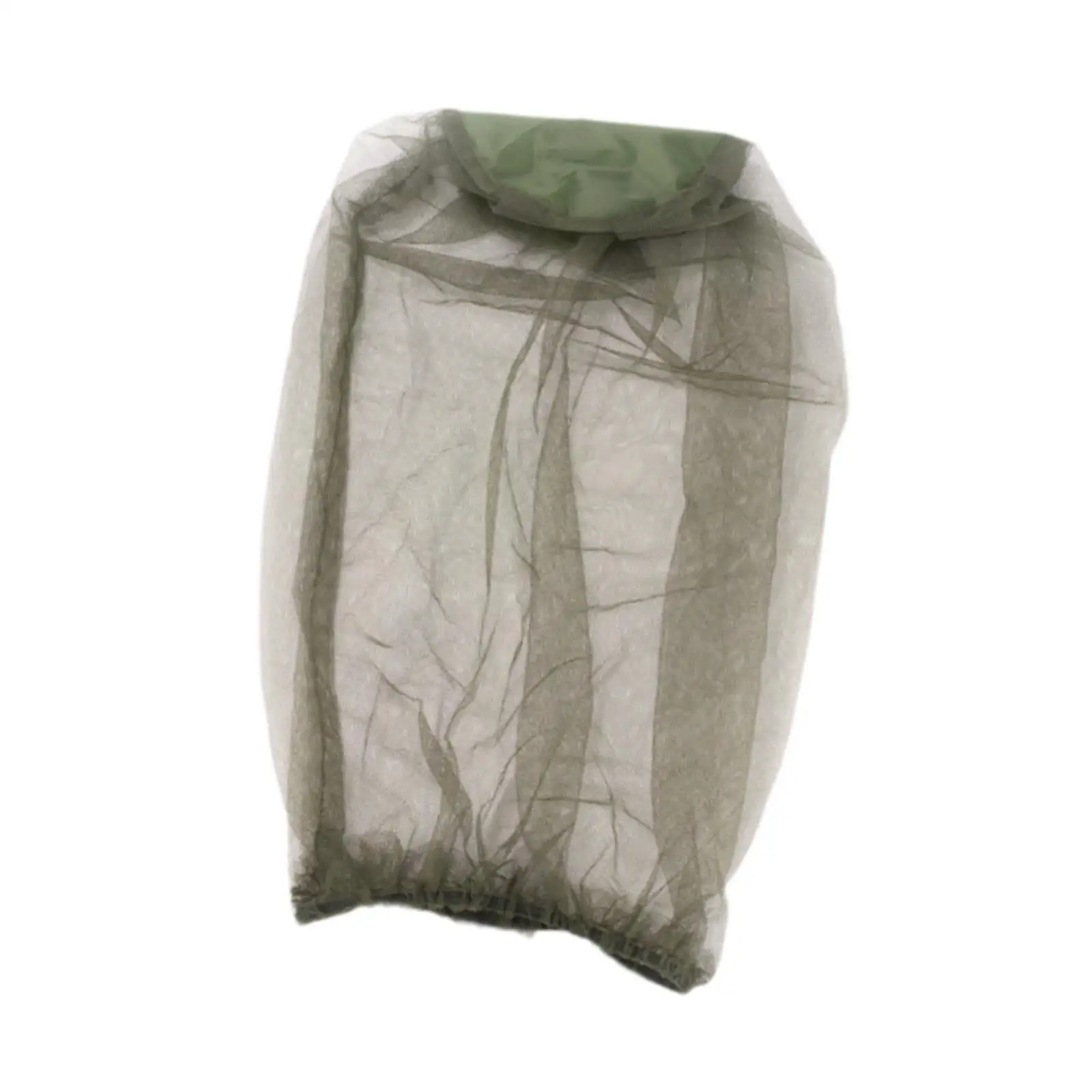 Head Net Mesh Face Neck Netting Hood High Visibility Mesh Face Shield Comfortable Ventilated Fishing Cap for Adventure Hiking