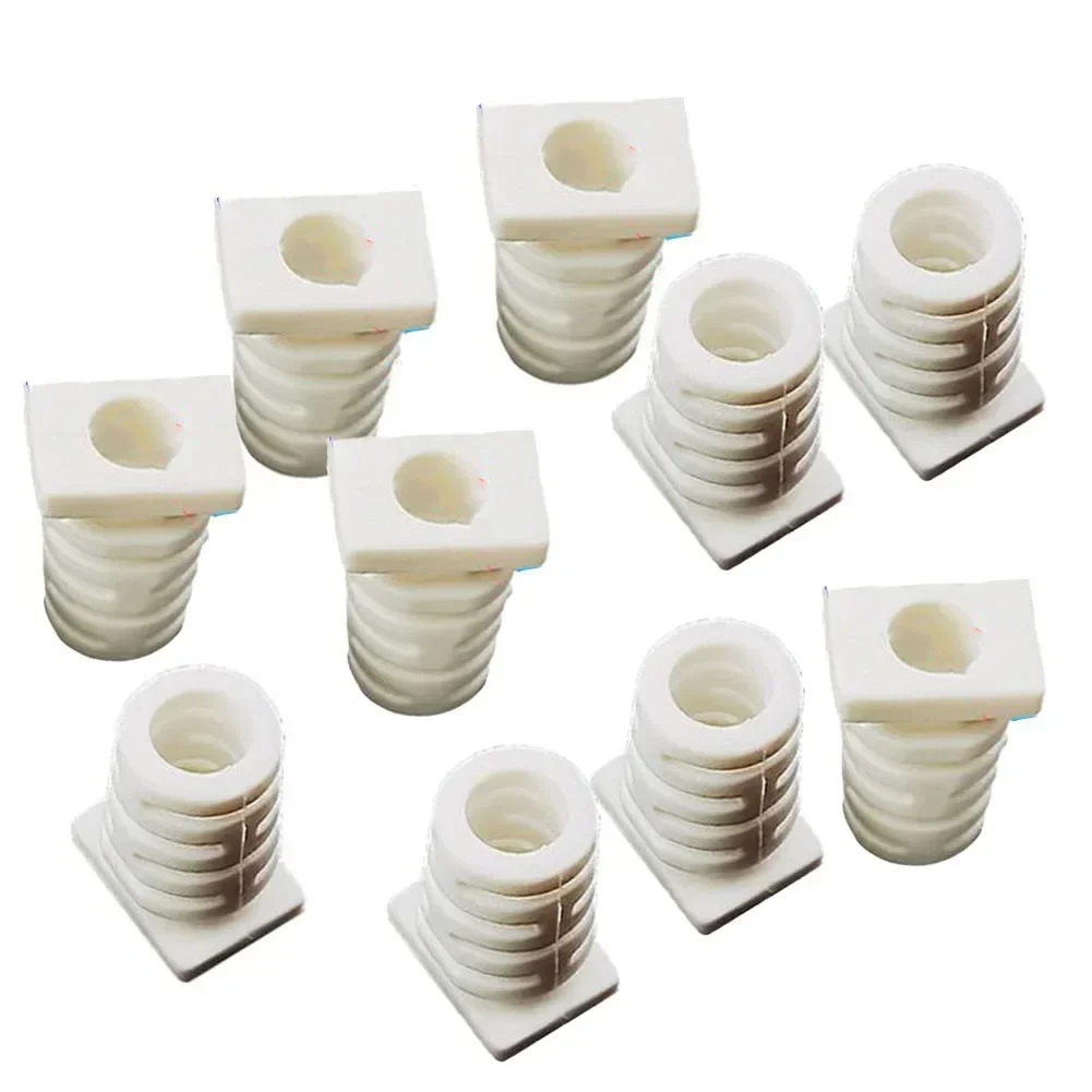 10PCS Cable Gland Connector 2.8-5.6mm Rubber Strain Relief Cable Protectors Glands Power Tool Household Appliances electrical connector cable gland strain relief bushing