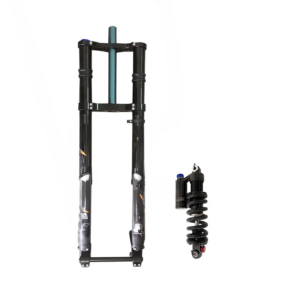 Front Fork Suspension for Electric Bike, Conversion Kit Parts, DIY Bicycle Parts