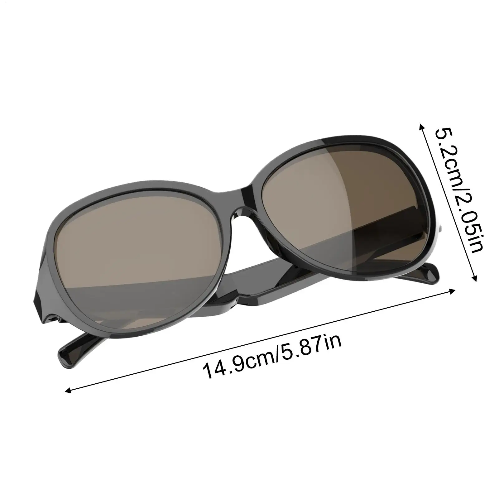 AI Translation Glasses Wireless Eyeglasses Ai Glasses With Noise-Canceling Microphone For Audio Women Calling Driving Meeting