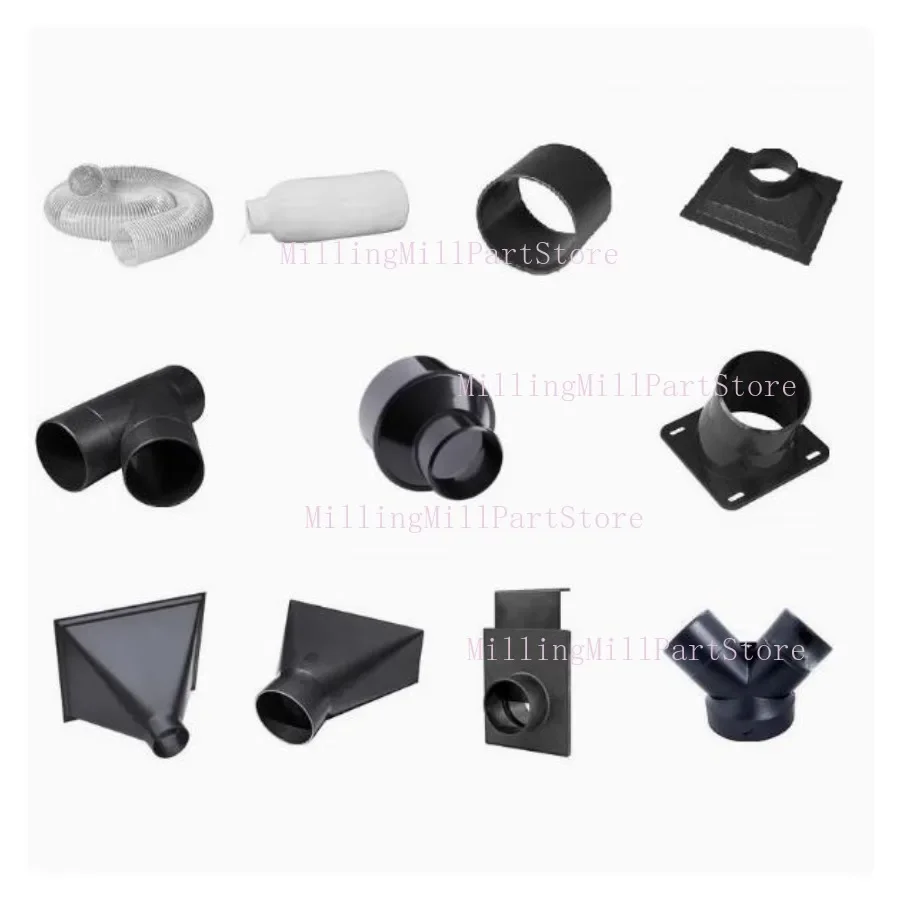 Collector Dust Hose Switch Valve for Dust Collector Woodworking Shop Slide Gate Woodworking Vacuum Cleaner Valve Elbow3way