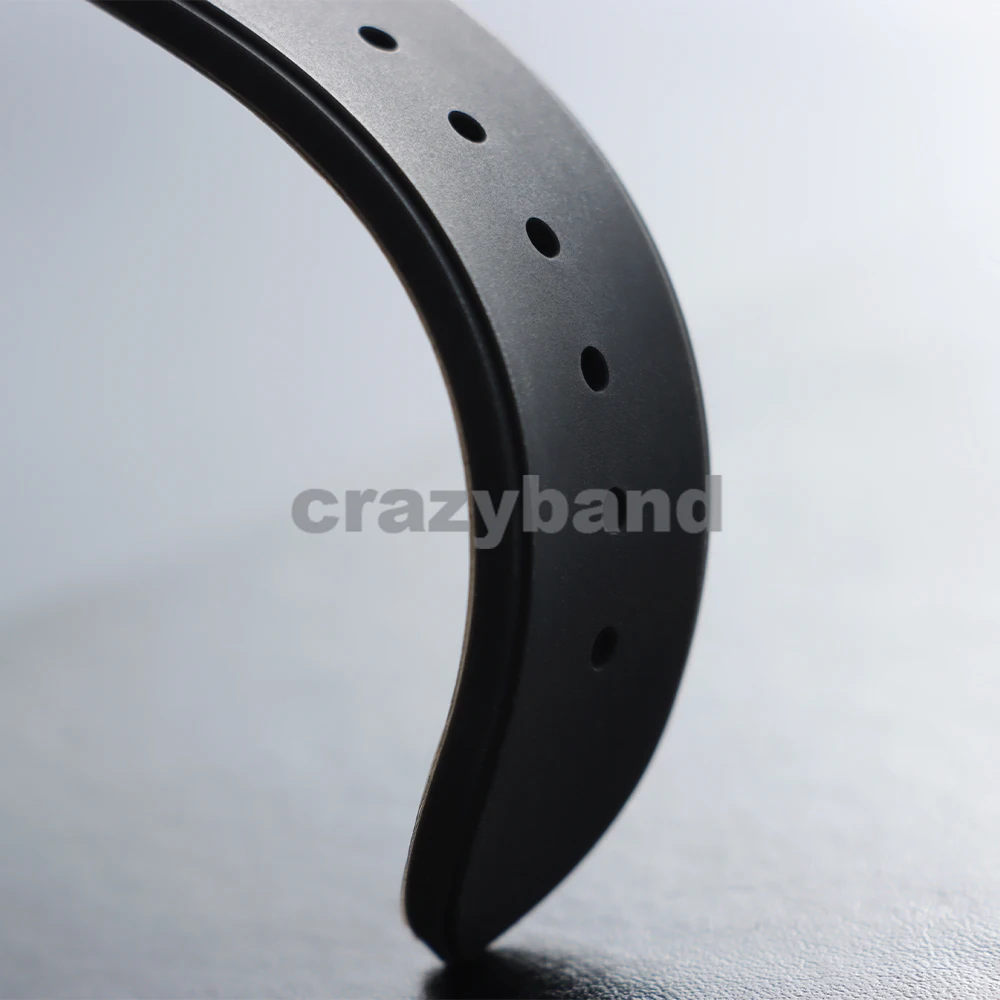 Silicone Waterproof Watch Strap, Soft Rubber Band Accessory