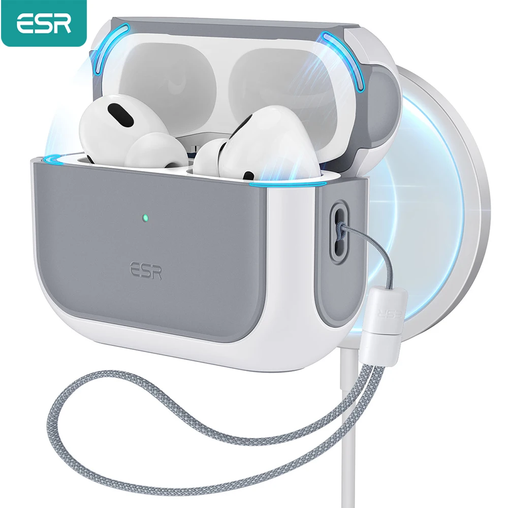 ESR für AirPods Pro 2-Hülle mit Trageband, kompatibel mit Airpods 