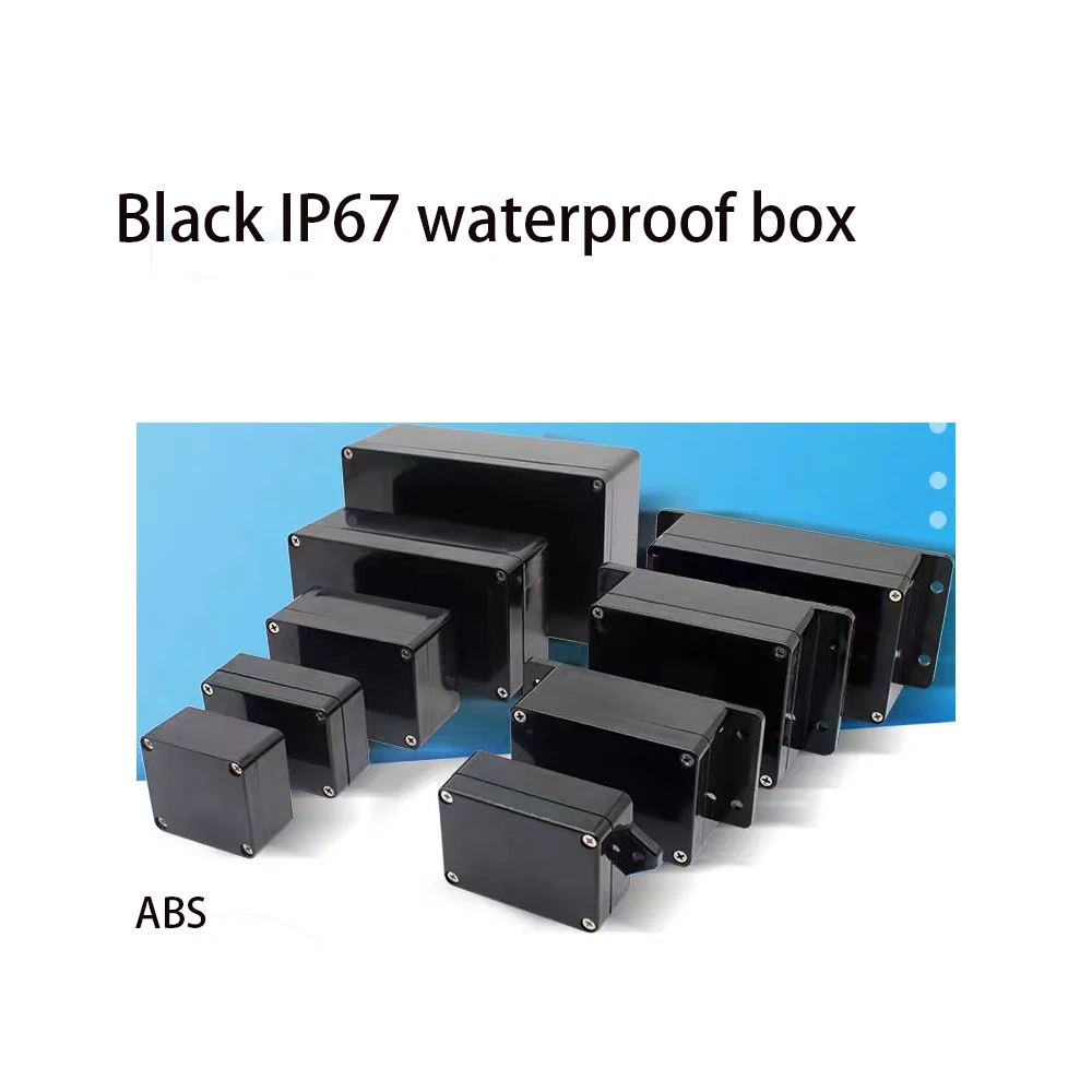 ABS Waterproof Box Housing Electronic Safe Case Plastic Boxes Wire Junction Box Plastic Organizer IP67 Waterproof Enclosure electronic enclosure case,electrical junction box,electrical box