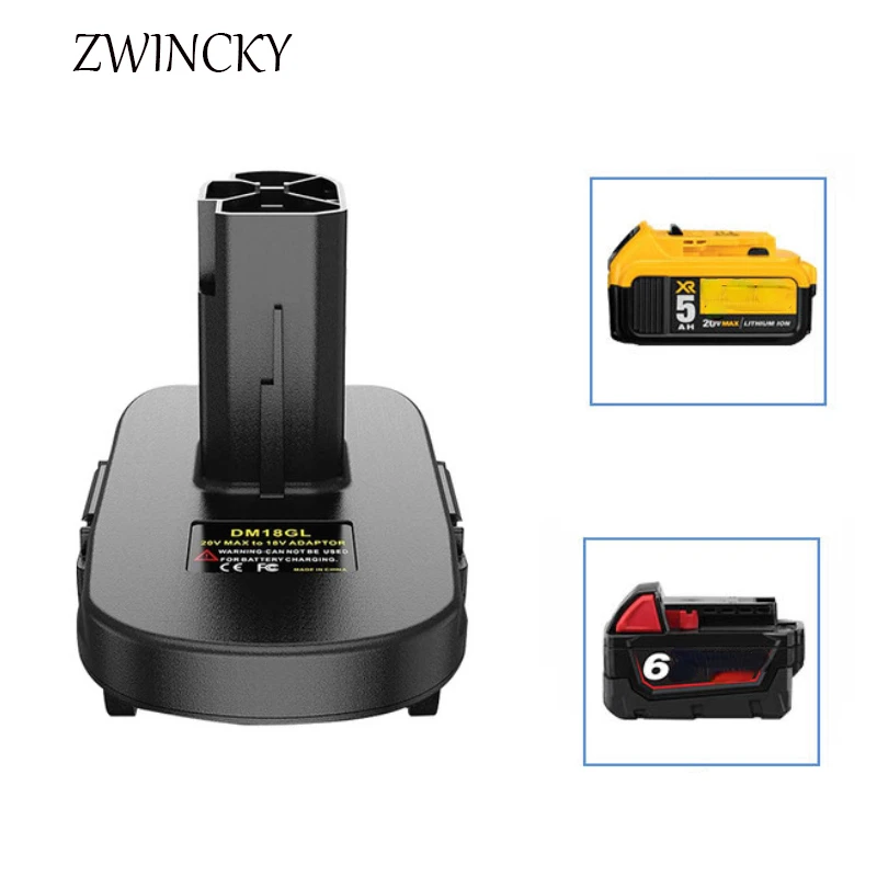 ZWINCKY adaptador de batería para Dewalt para Milwaukee 18V 20V, batería de litio convertida a batería de níquel de Craftsman 19,2 V| | - AliExpress