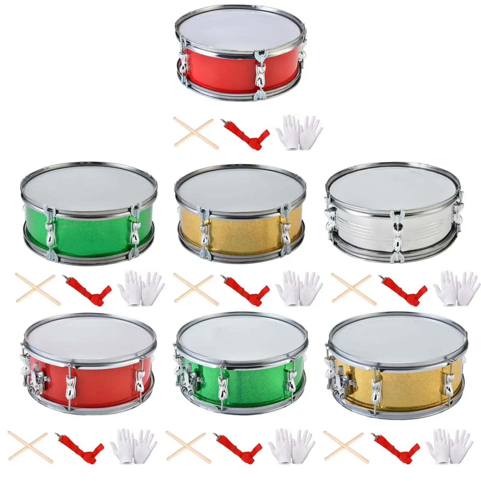 13SnareDrumProfessionalwithShoulderStrapEducationalToys