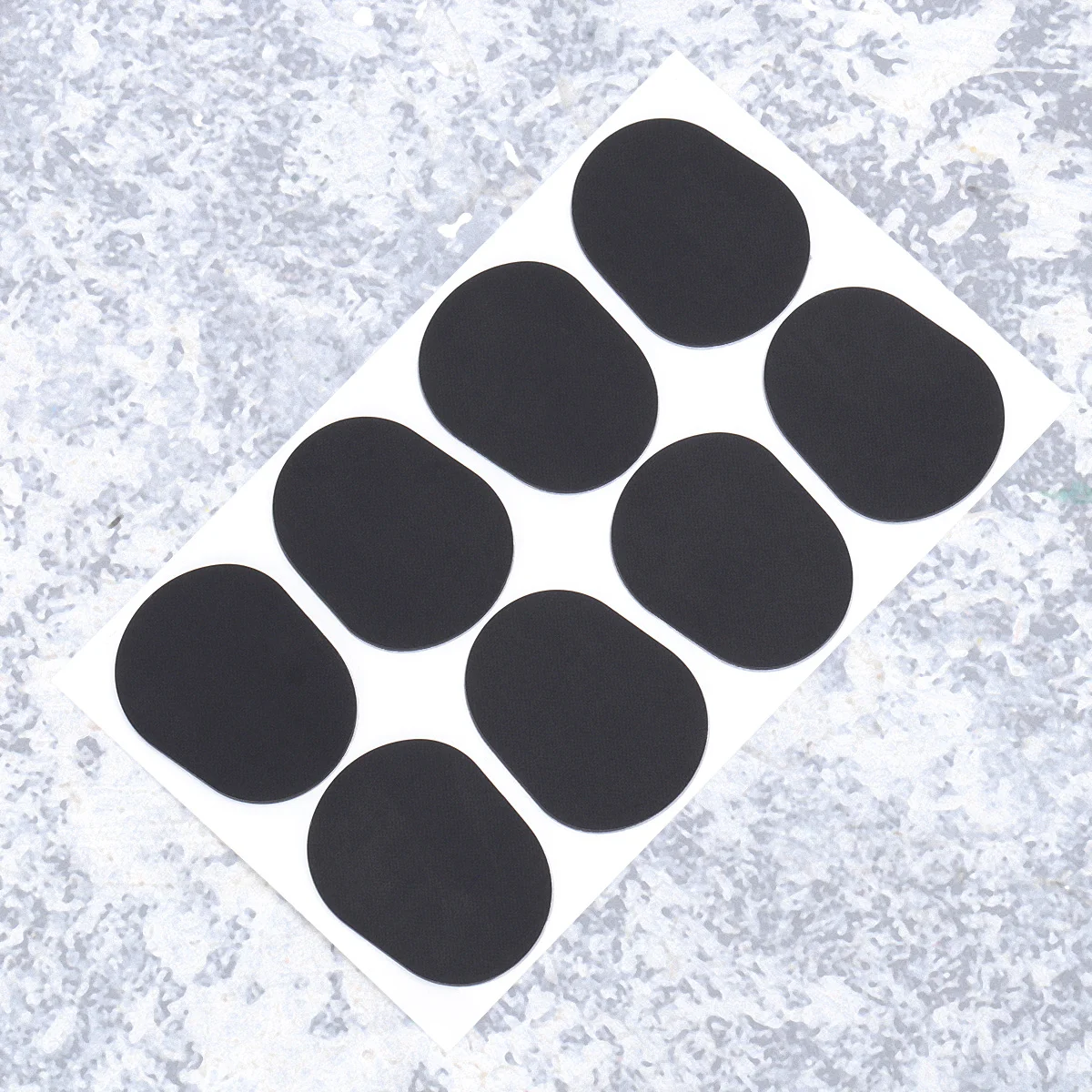 

8pcs Alto / Tenor Sax Clarinet Patches Pads Cushions (Black)