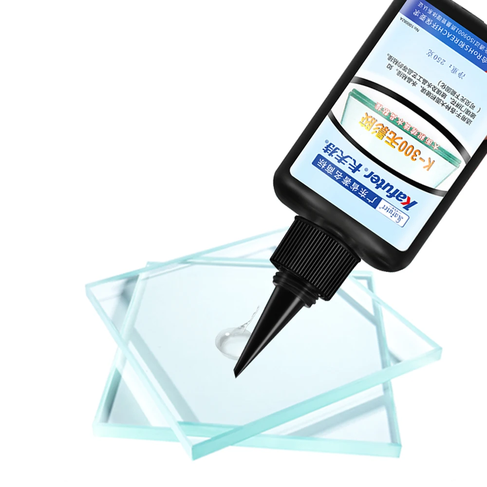 KafuterK30050MLUVShadowlessGlueClearTransparentAdhesiveFor