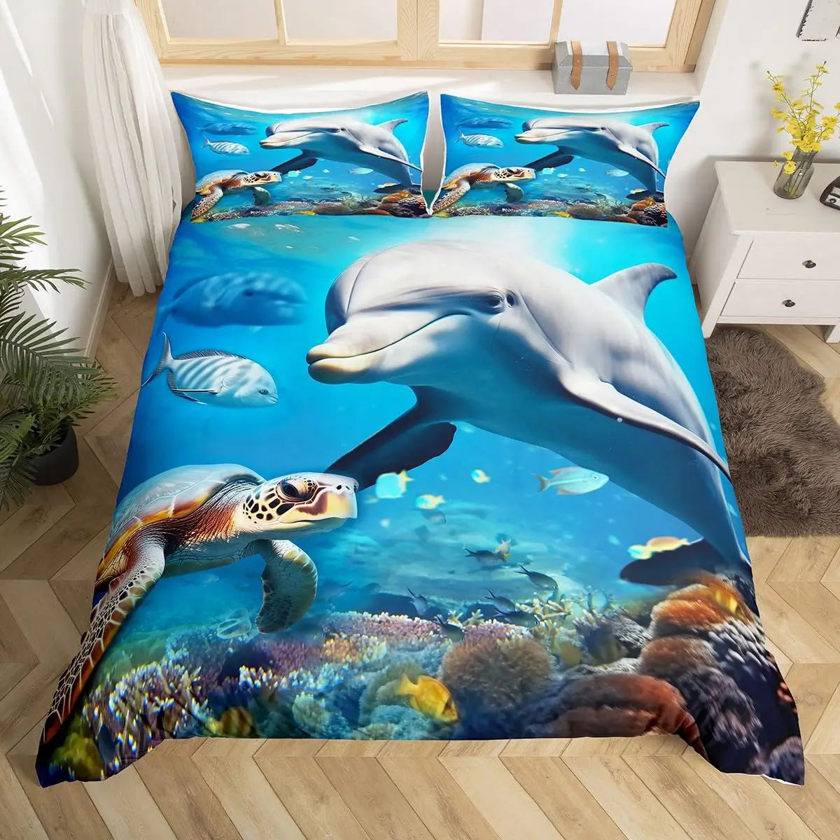 Dolphin Underwater Duvet Set 2