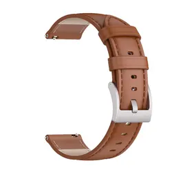 Premium 22mm Universal Watch Strap - Elegant Band for ForXiaomiWatch Color (Brown Leather)
