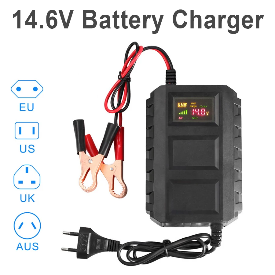 12V 20A Lithium Battery Charger (LiFePO4)