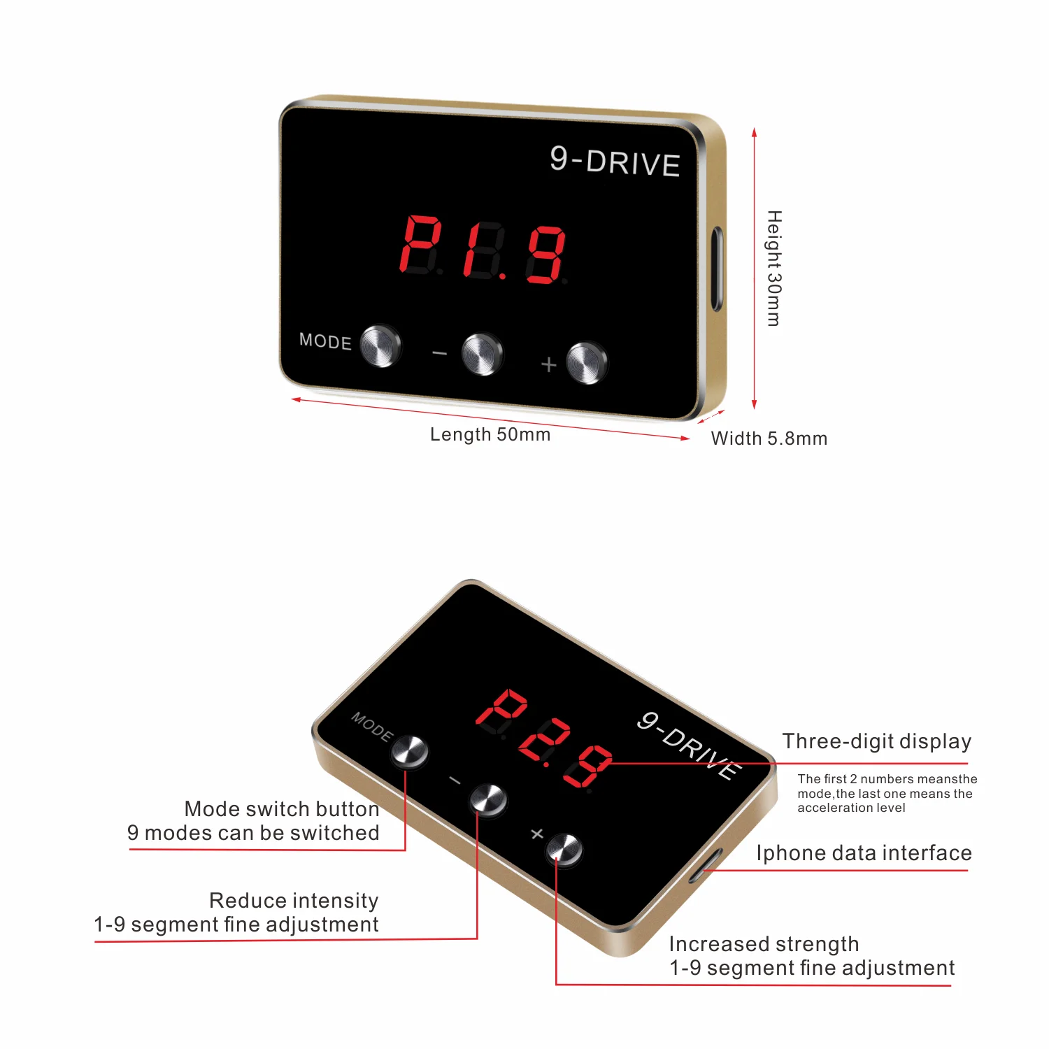 Controller elettronico dell'acceleratore per Auto acceleratore del pedale del Gas acceleratore automatico del comando del pedale accessori per Auto per Toyota tacoma 2005 +