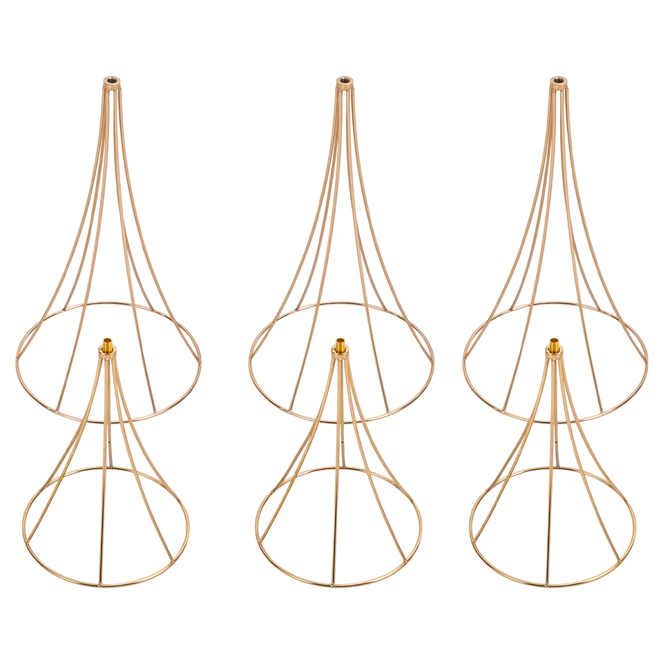 Gold Flower Stand Set for Wedding Decoration