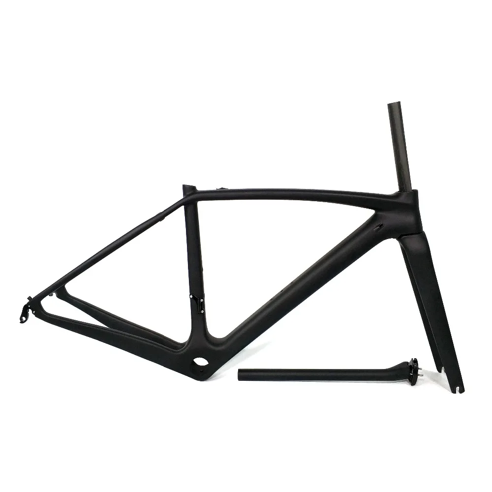 Bicycle Frame Thrust Carbon Road Frame Fork Seatpost V Brake Rim Brake Road Bike Frameset T1000 Full