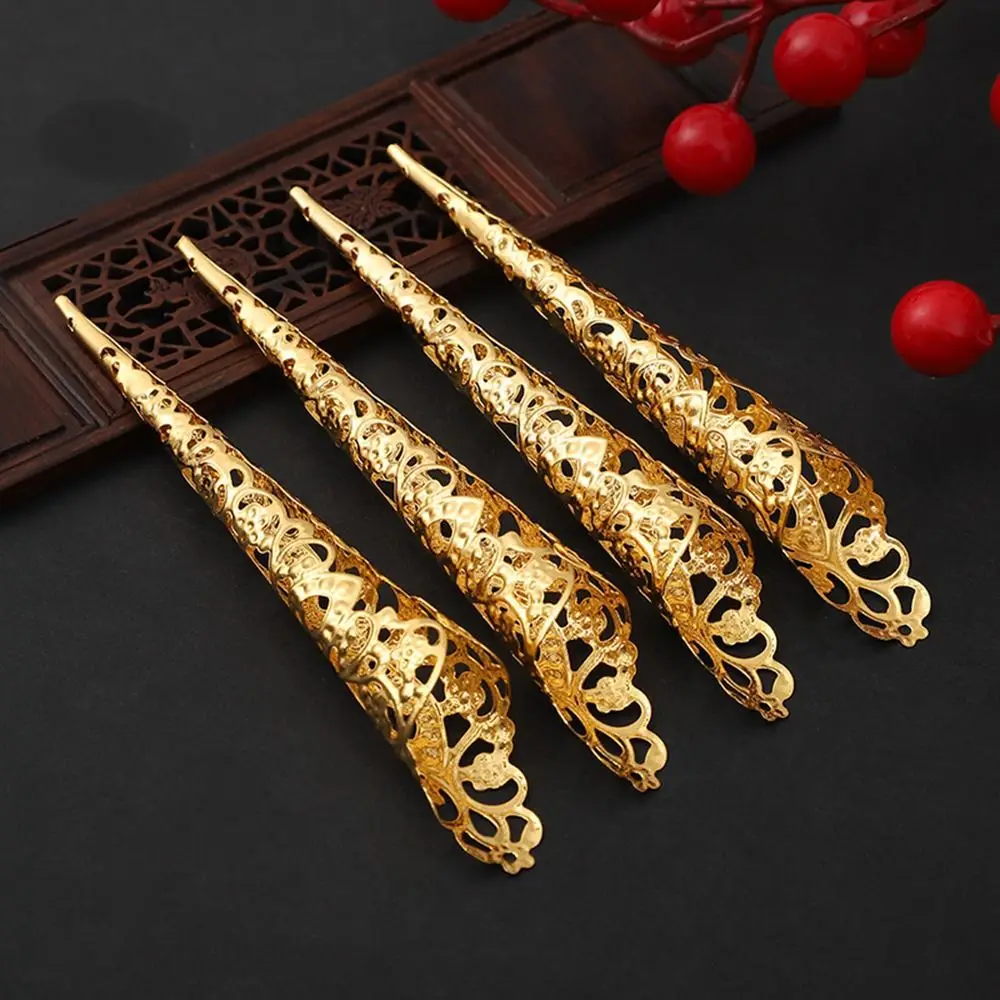 10Pcs 인도 태국 댄스 공작 밸리 댄스 틀린 손톱 손가락 쥬얼리 댄스 틀린 손톱 손가락 손톱 팁