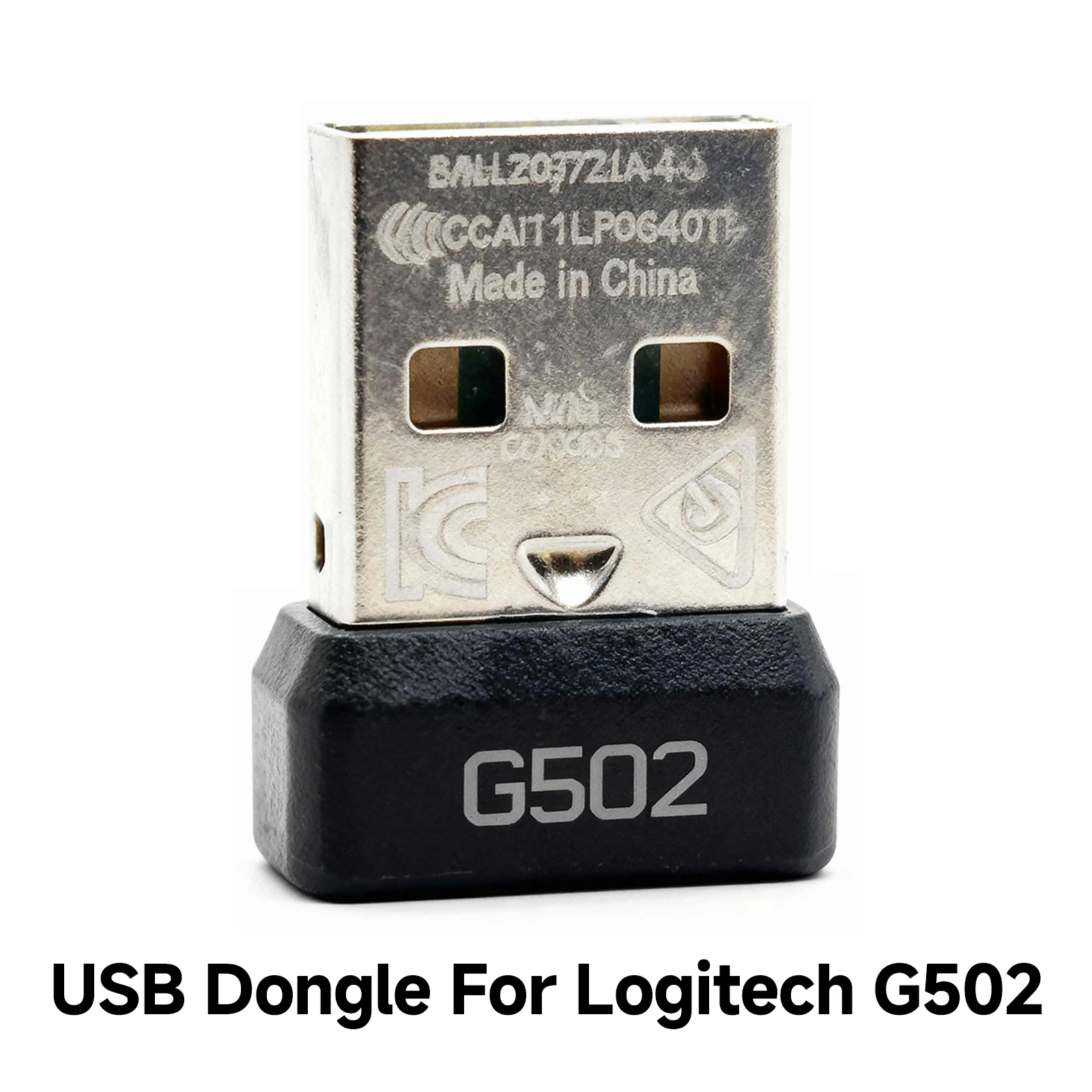 For Logitech G502 USB Dongle - 2.4GHz Mouse Receiver Plug Adapter, Wireless Gaming Mouse Replacement Accessories, New