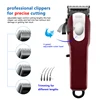 WAIKIL professional electric hair clipper multifunctional oil head carving machine rechargeable retro Barber styling tool 5