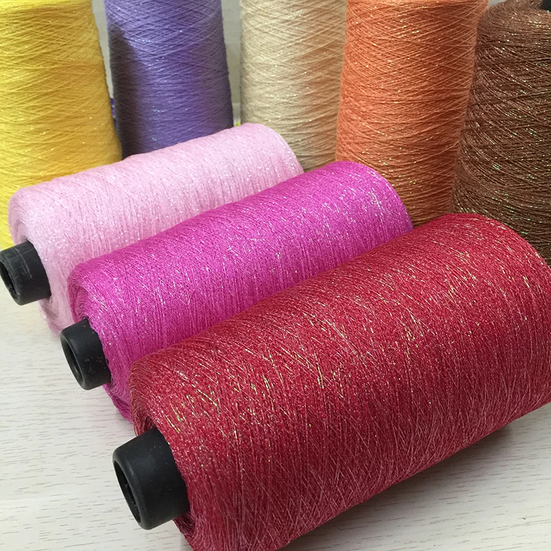 Quality New 250g colorful unique Gold silver silk cotton Metallic yarn  skein crochet yarn for knitting knit Sewing thread X3055 - Price history &  Review, AliExpress Seller - YIYIYIBA Official Store