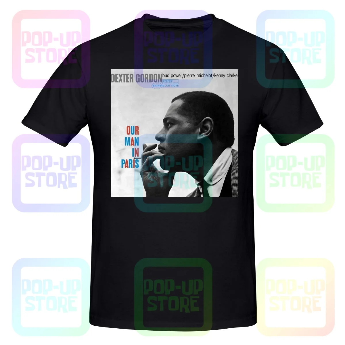 Dexter Gordon Our Man In Paris Shirt T-Shirt Tee Cute Casual Classic Hot Deals