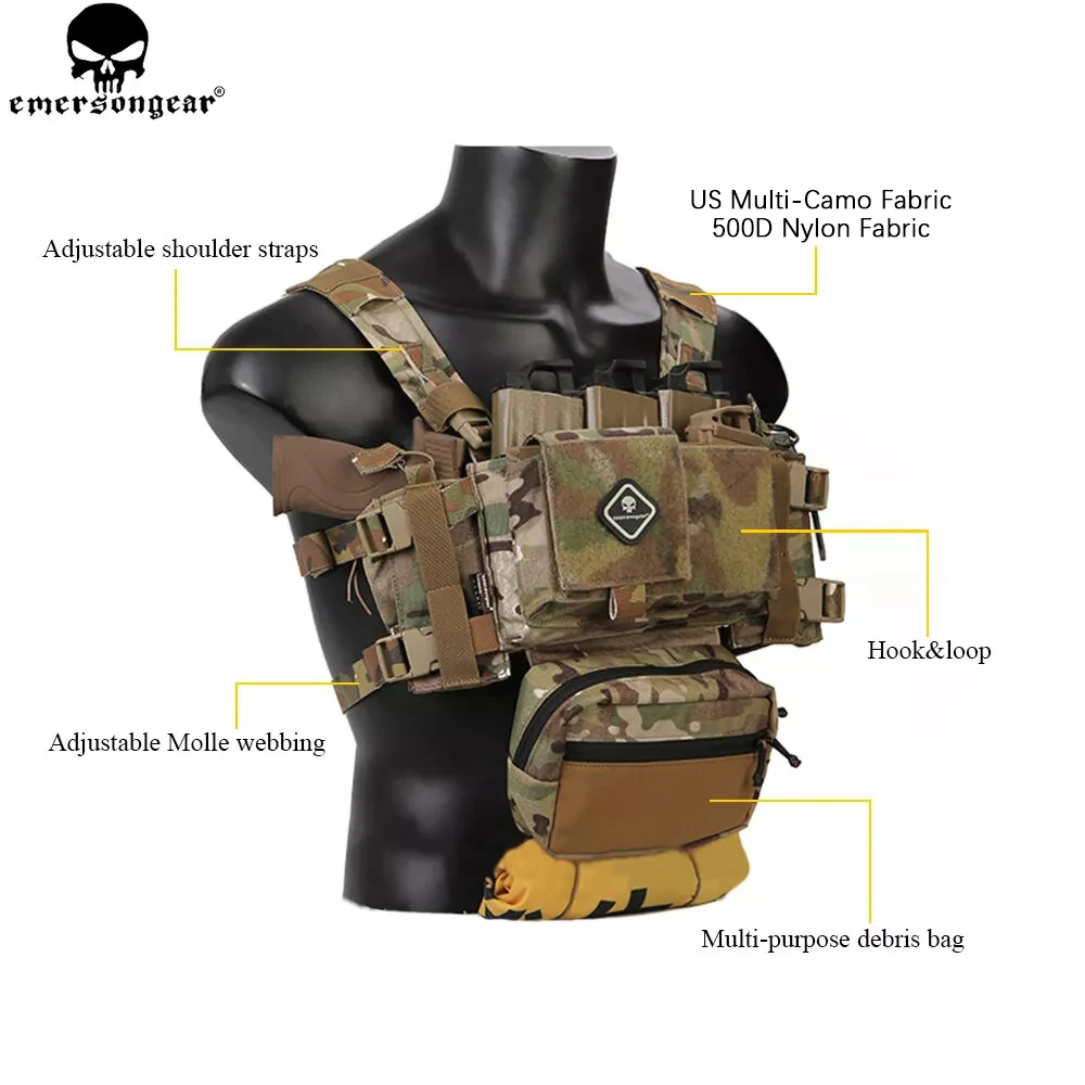 Emersongear-戦術的なチェストリグ,マイクロファイティング