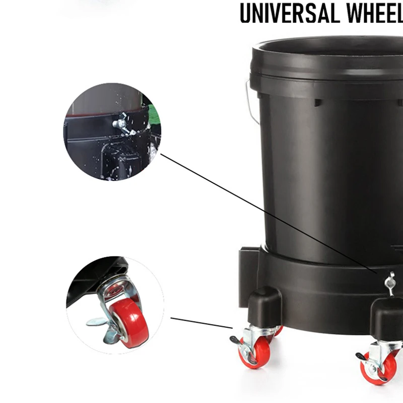 and High QualityRoller Removable Truck With Wheels Storage Tray Heavy Duty Car Wash Tools Accessories