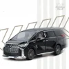 Alloy 1:24 Toyota Alphard MPV Car Model with Key Sound Light Diecast Toy Vehicle Kid Boy Collection Gift Miniature Voiture 3