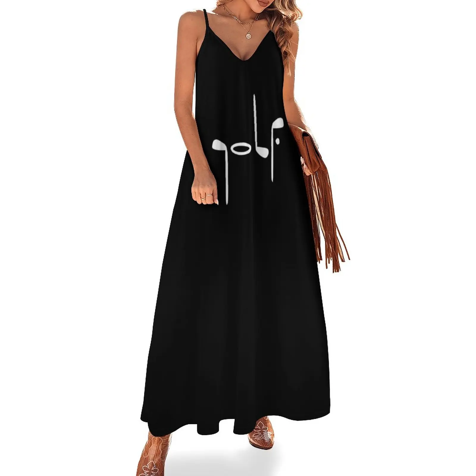 

golf Sleeveless Dress summer dress woman 2024 trendy Women's dress