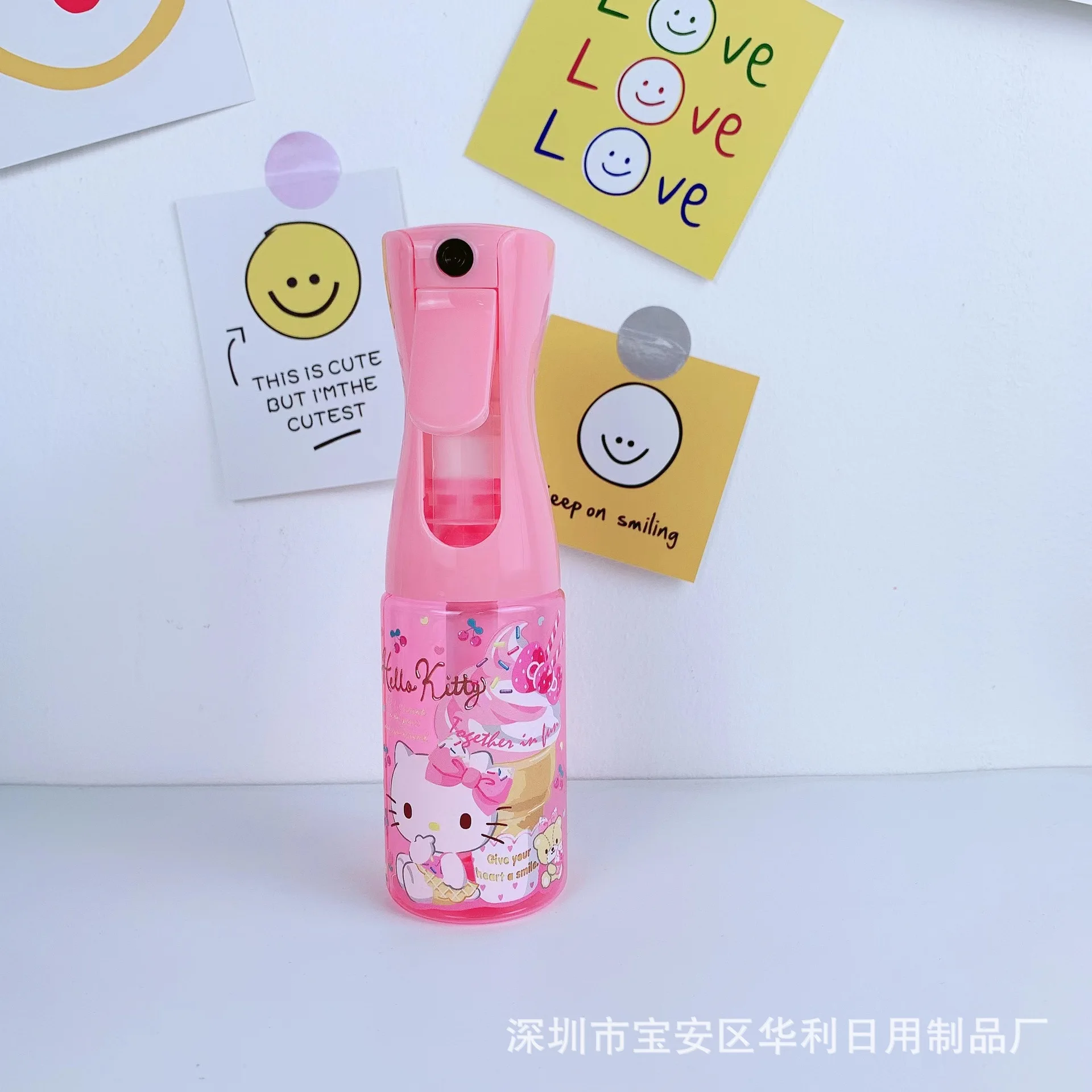 新品 ハローキティ スプレーボトル 霧吹き キティ 積水化学工業 200 ミリリットルハローキティサンリオアニメスプレーボトルクロミ