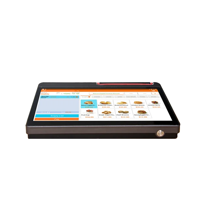Hot Sale 12.5 Inch Full HD 1080P Printer Cash Register Pos Swipe Machine