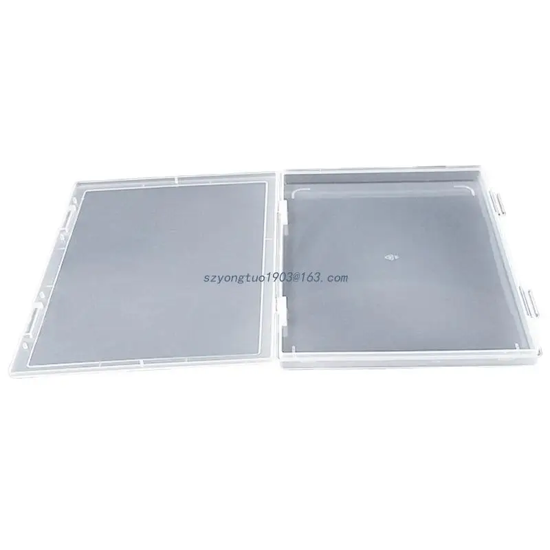 Office a4 file storage box portable project for case clear plastic box