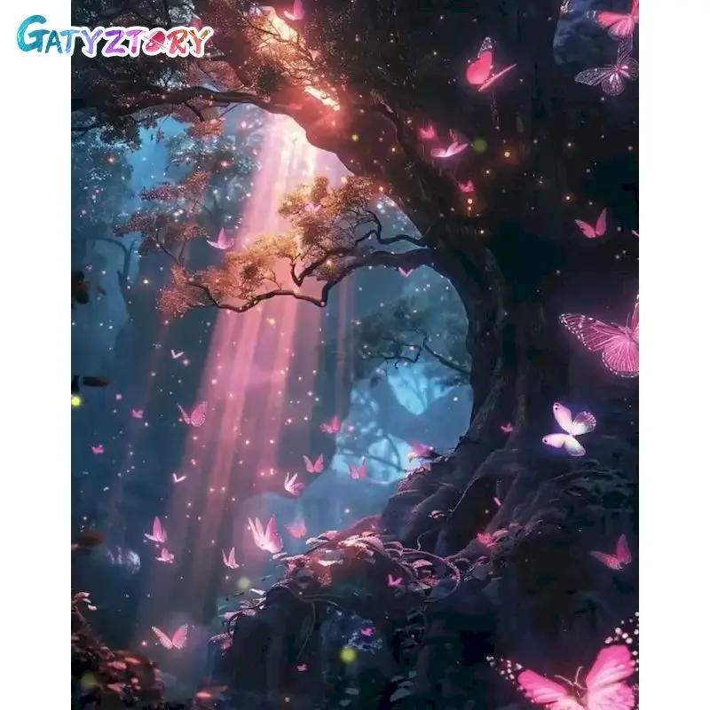 

Картина по номерам на основе рамы GATYZTORY, 40x50 см