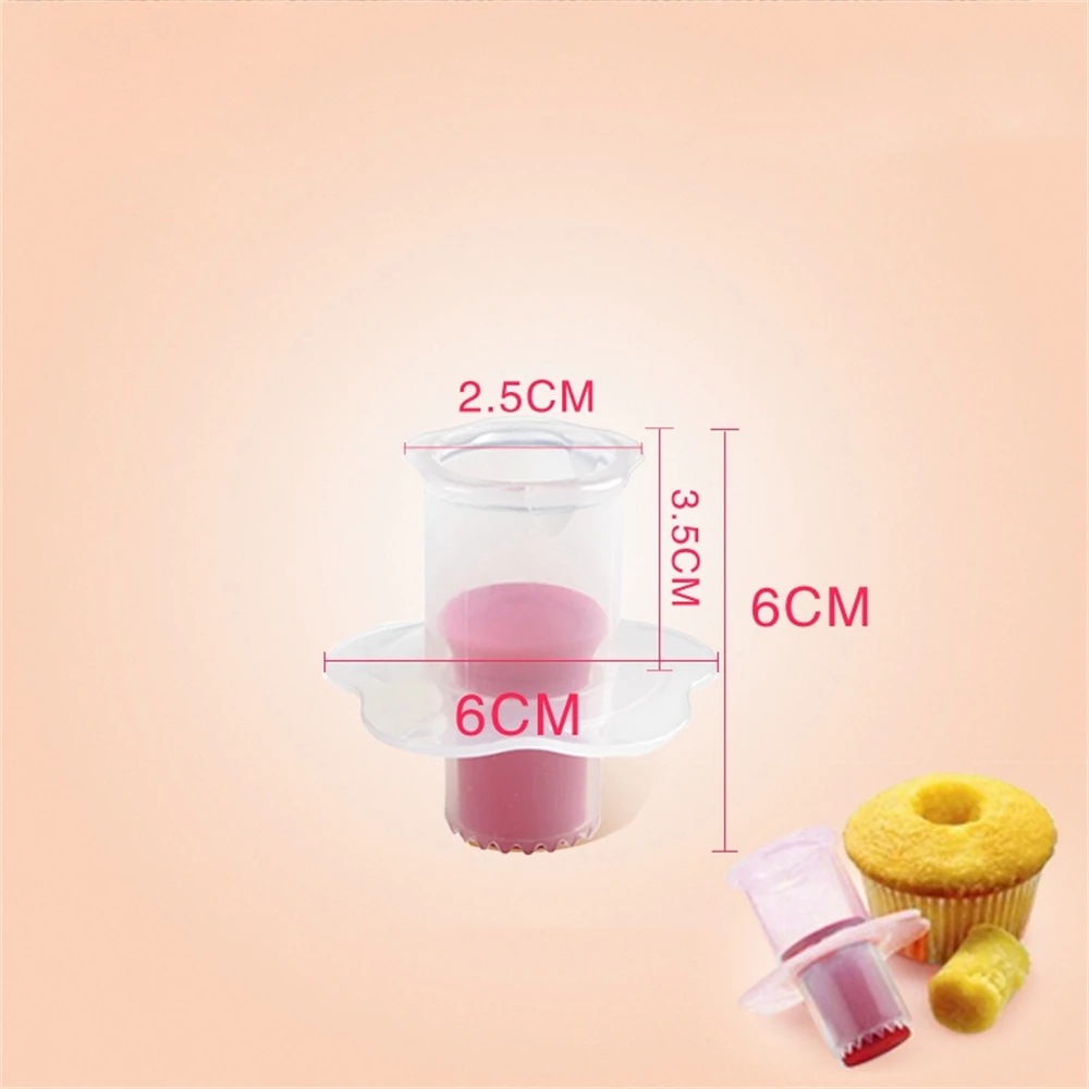 30pcs Cupcake Corer Pastry Plunger Cutter for Muffin Cake