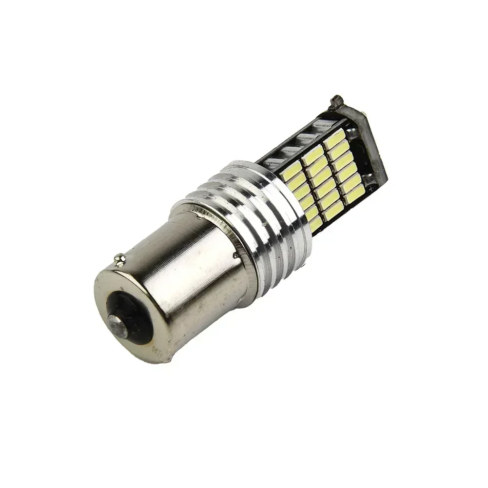 2 Pcs 12V Car LED Lights Turn Signal Reverse Brake P21W 1156 BA15S Waterproof 6500K Xenon Bulb Accessories