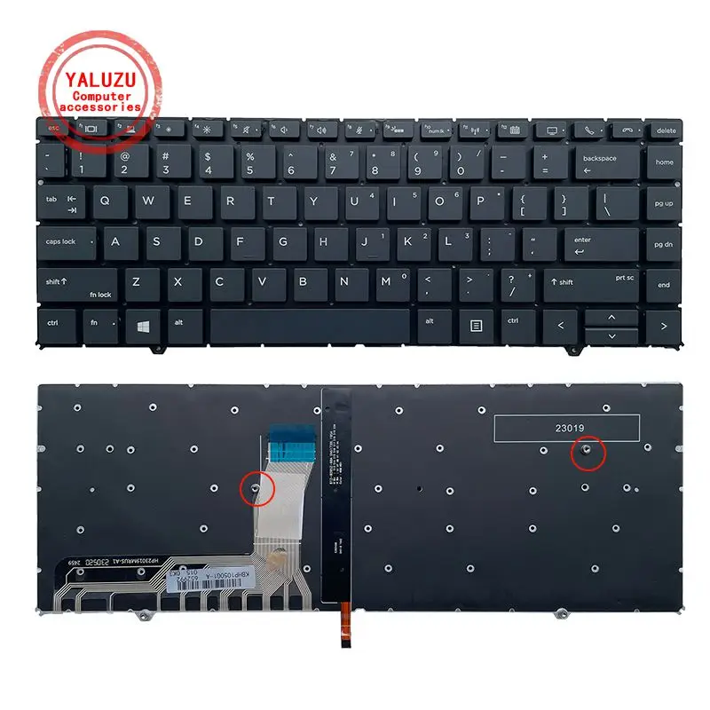 Nuova Tastiera Per Laptop Inglese Usa Per Hp Elitebook 1050 G1 Zbook Studio G5 X360 Hsn-Q11C