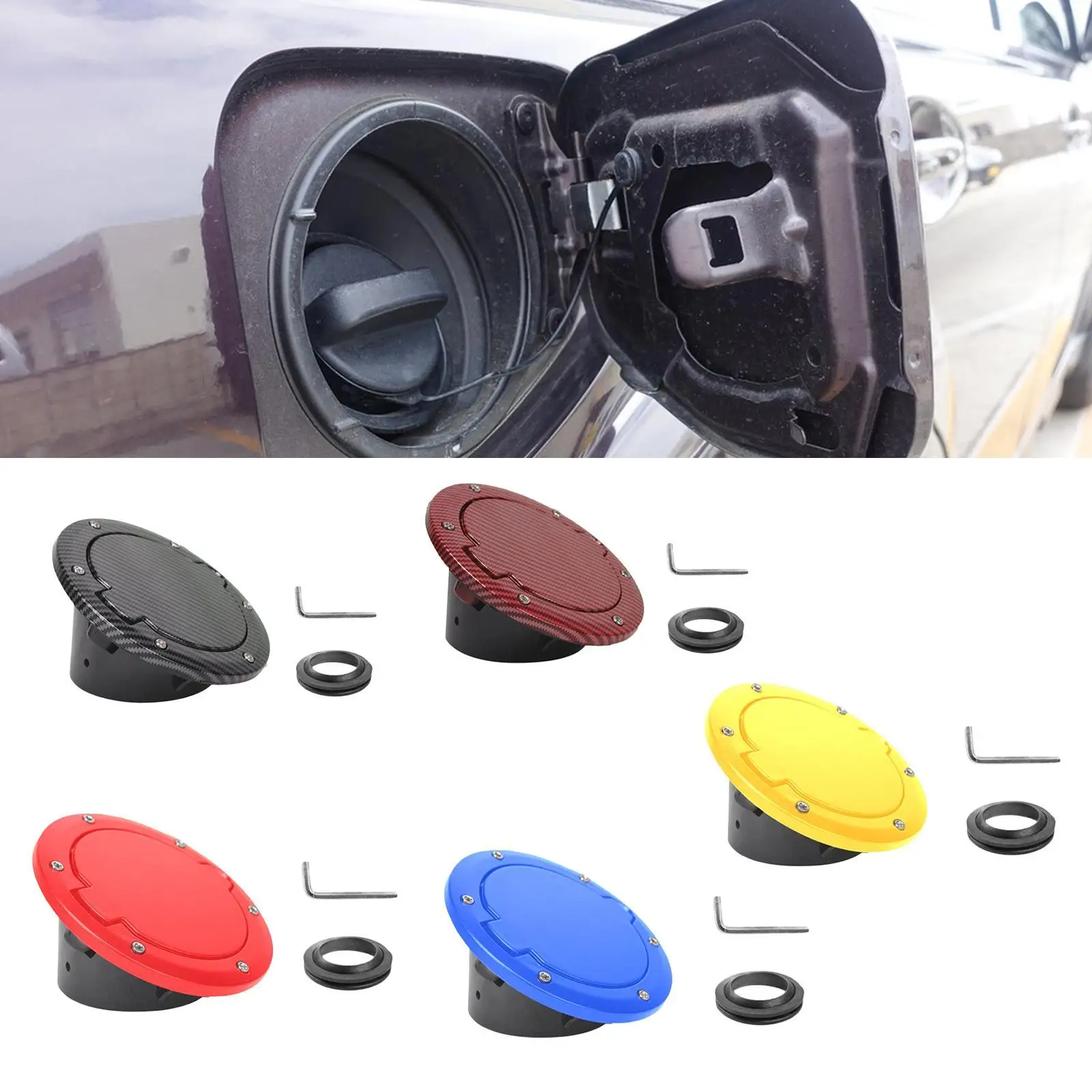 Gas Tank Cap Premium Accessories Easy Installation Spare Parts Replaces Fuel