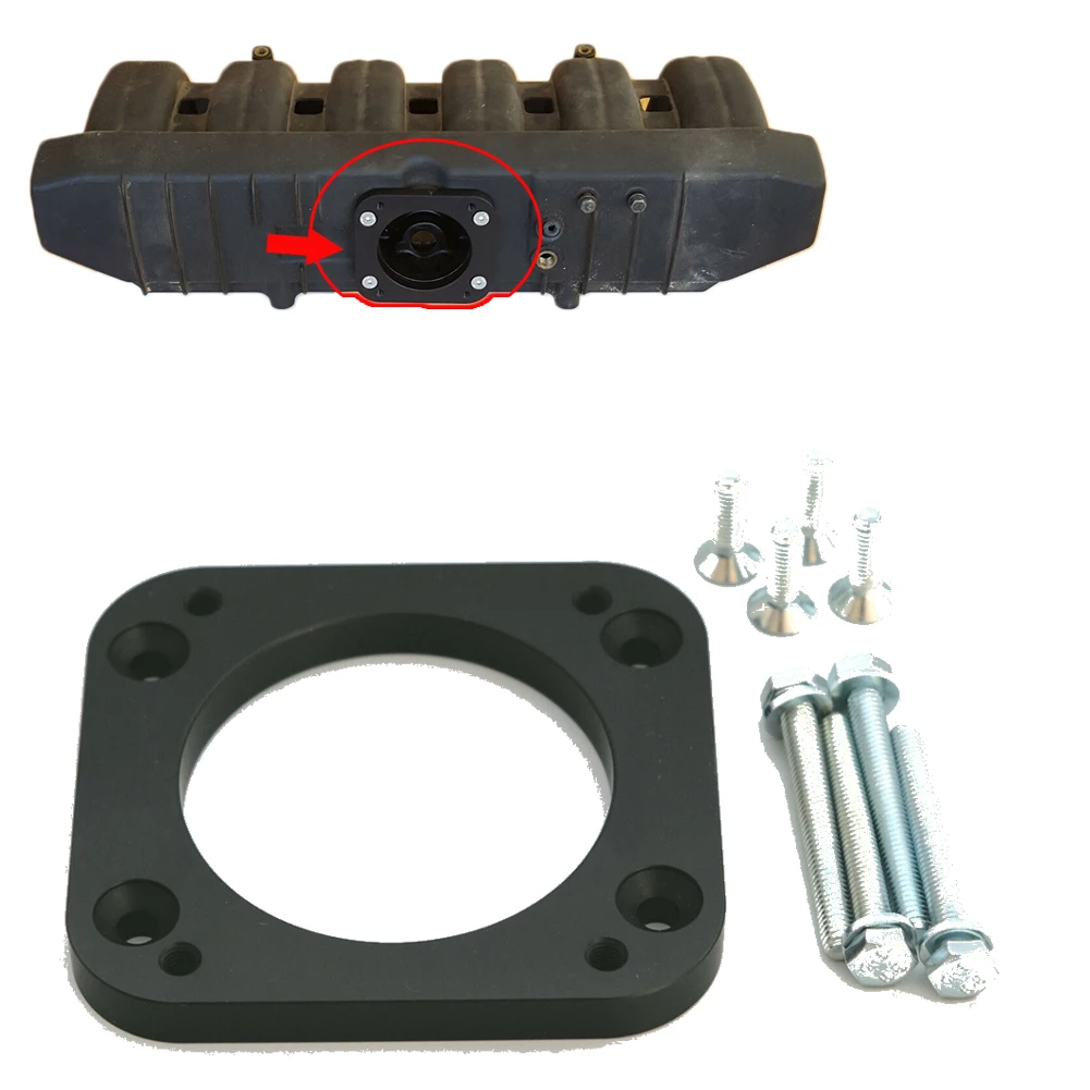 Car Throttle Body Adapter M50 M54 Intake Manifold For BMW M54B30