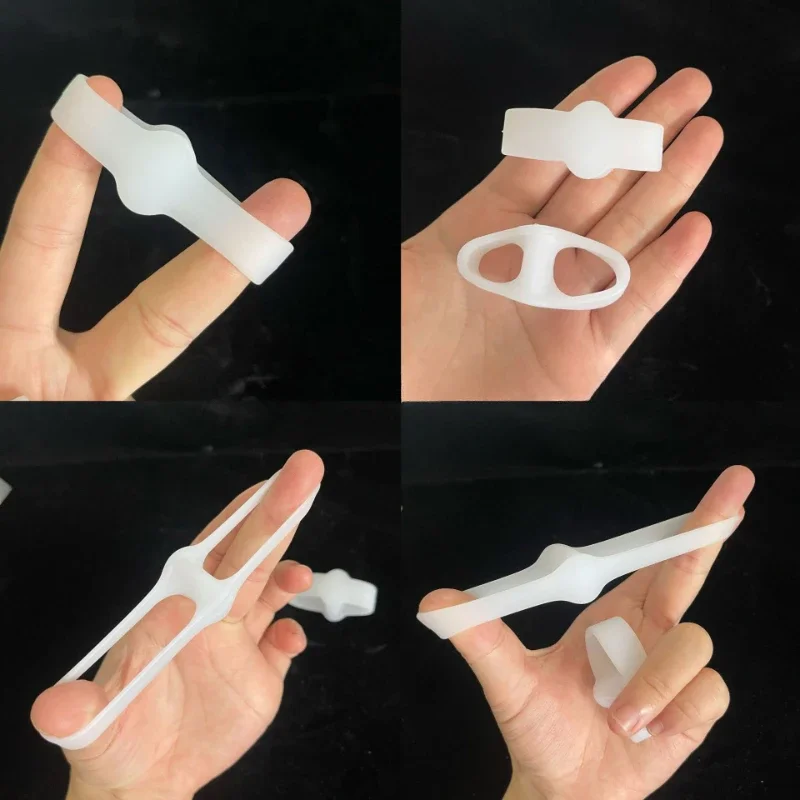3 Types Soft Elastic Toe Separator Silicone Hallux Valgus Orthopedic Protector Thumb Corrector Spacers Bunion Relief Foot Care toe separators toe corrector toe protector