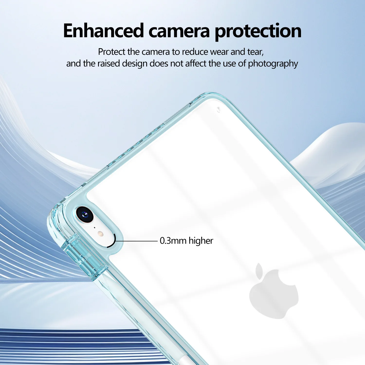 Enhanced Shockproof Clear Tablet Case - Premium Protection Cover