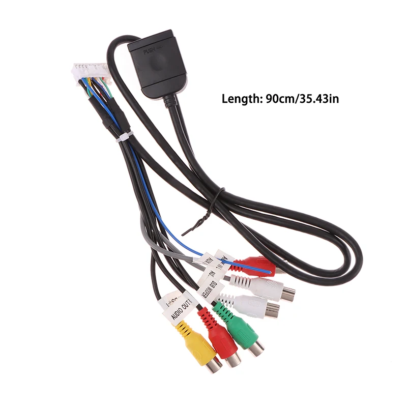 

20 P SIM Card Slot Car Radio Cable Plug Car Stereo Radio RCA Output AUX Wire Harness Wiring Connector Adaptor Subwoofer Cable 4G