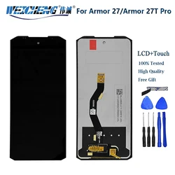 Rugged Phone LCD Display with Touch Screen Digitizer Assembly Replacement Parts (Armor 27T Pro)