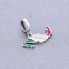 Fit Original Pan Charm Bracelet 925 Sterling Silver Love Country Red White Peru Flag Map Beads For Making Women Berloque 5