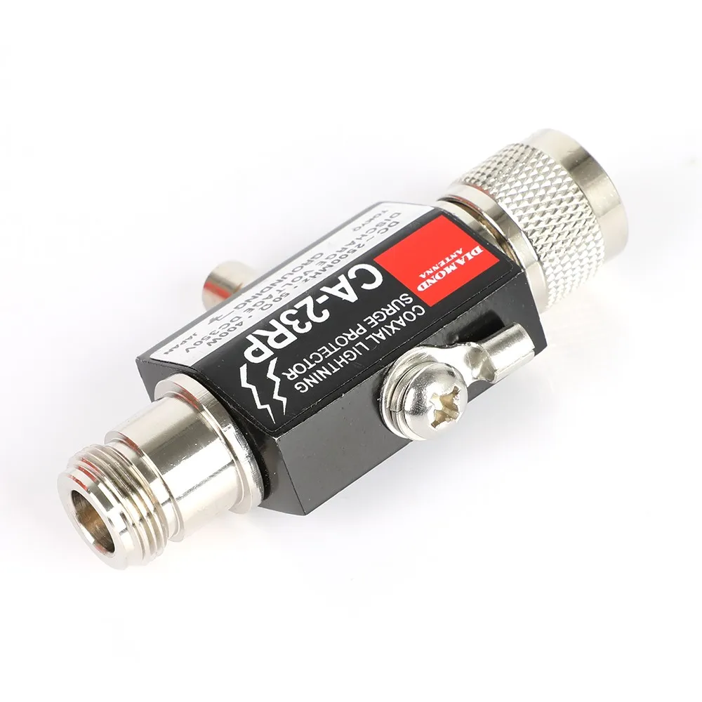 CA-23RP N Type 50 Ohm 400W 0-2.5GHZ Radio Repeater Coaxial Anti-Lightning Antenna Surge Protector Surge Arrester