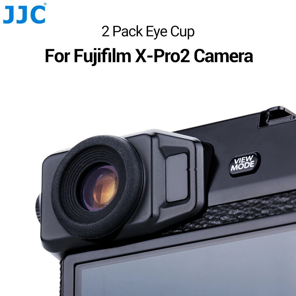 JJC Soft Silicone Eyecup (2-Pack) For Sony A6000, A6300, A6100, NEX-6, NEX-7 & FDA-EV1S Viewfinder