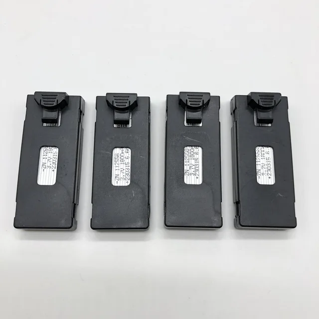スロット付きドローン用バッテリーセット,3.7v,1800mah,電気