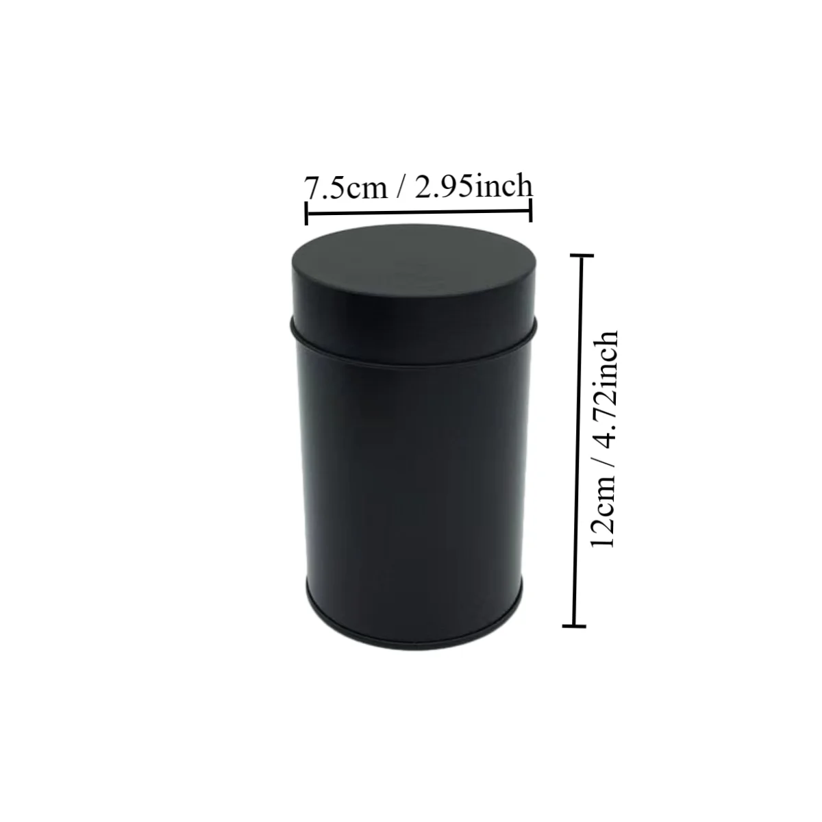 4-Piece Metal Tea Canisters 3