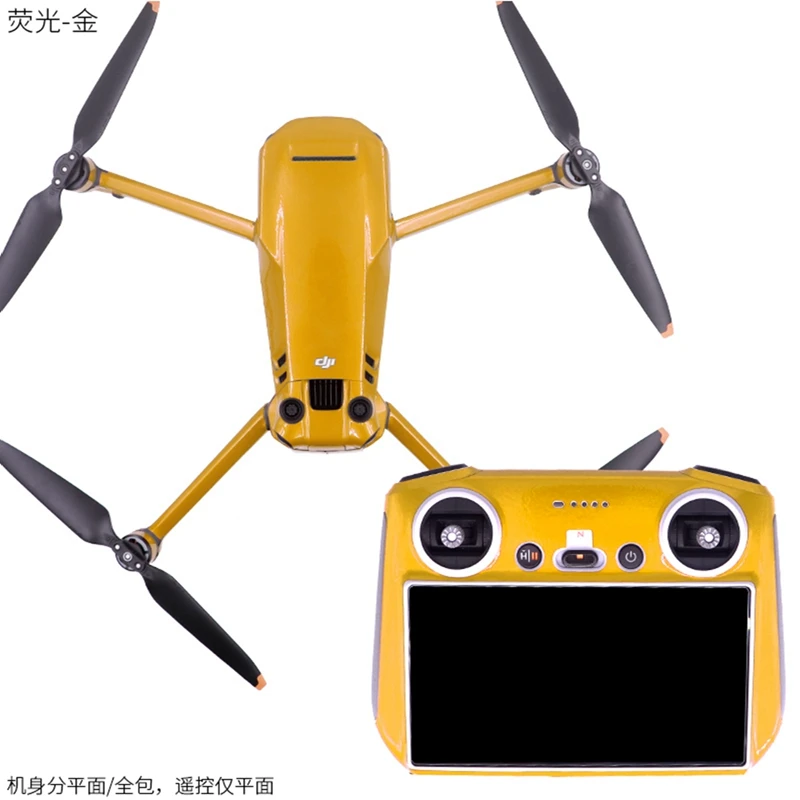 For DJI Mavic 3 Pro Drone Full Cover Decals for RC PRO Remote Control Stickers Protective Film Scratch-proof Skin No Glue Left drone accessories fashion stickers
